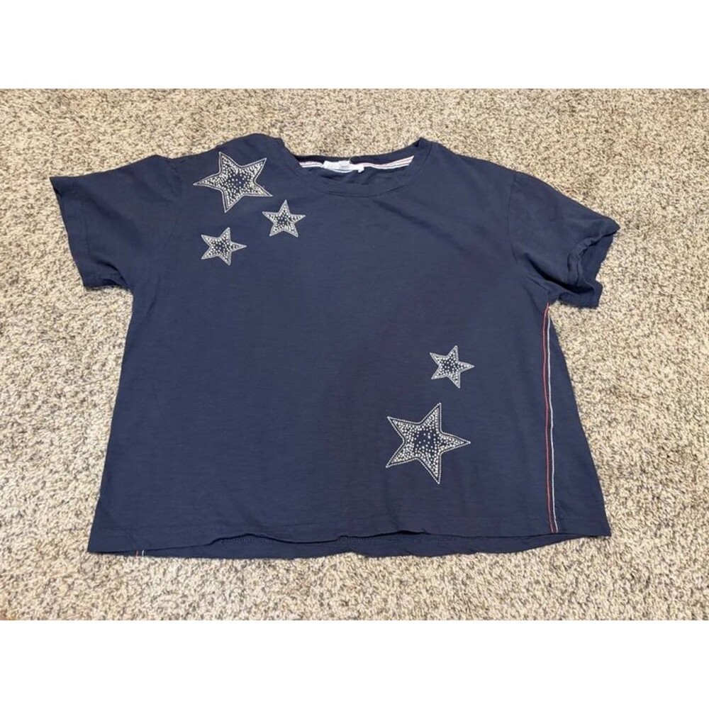 Jane + Delancey Rhinestone Star T-Shirt